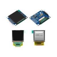 Layar OLED Penuh Warna 1.5" 1.5 Inci Modul Tampilan LCD LED 128x128 Antarmuka Serial SPI Pengontrol SSD1351 Resolusi 128*128