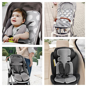 เสื่อตาข่าย3D กันลื่นระบายอากาศและถอดเบาะรองนั่งสำหรับเด็กทารก, แผ่นรองนั่งนุ่มระบายความร้อนได้สำหรับฤดูร้อน - Product Image 5