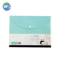 Carpeta de Archivo con Botón a Presión A4 de PP con Logotipo Personalizado, Carpeta de Documentos de Plástico Transparente Impermeable para Almacenamiento en la Oficina o la Escuela
