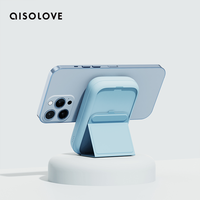 Chargeur sans fil Aisolove Mini Shape Stand, batterie externe 10000 mAh, certifié CE FCC Rohs, charge portable pour téléphone mobile