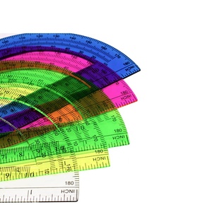 <span class=keywords><strong>Rapporteur</strong></span> transparent multifonctionnel pour apprendre et dessiner - Product Image 4