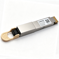 Transceiver Serat Optik Optoray OTQDD-40X85-SR8 400GBASE-SR8 Kompatibel QSFP-DD Konektor DOM MPO 850nm 100m MMF Jaringan FTTH
