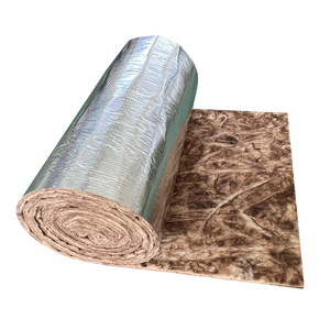 <span class=keywords><strong>Laine</strong></span> <span class=keywords><strong>de</strong></span> <span class=keywords><strong>verre</strong></span> écologique australienne AS4895.1 R1.3 55mm 50mm avec feuille d'aluminium plate <span class=keywords><strong>de</strong></span> 1,35m - Product Image 3