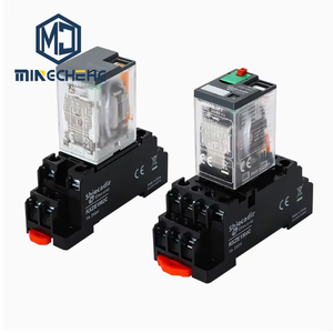 RXM4LB2BD RXM4LB2P7 RXM2LB2BD RXM4AB2BD Miniature Power Relay 24V <b>12V</b> 48V 110V AC DC 8 Pin 14 Pin <b>Plug</b> in Industrial Automation - Product Image 1