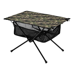 Nouvelle arrivée : table pliante portable en Oxford imprimée camouflage personnalisée pour barbecue, pêche, camping, pique-nique en plein air, sac de pique-nique extérieur - Product Image 1