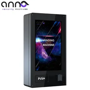 32 inch màn hình dầu xì gà Máy bán hàng tự động treo tường mini Máy bán hàng tự động với hóa đơn chấp nhận