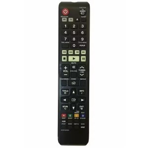 Nouvelle télécommande pour système home cinéma Samsung AH59-02405A DVD HTE5550XY, batterie rechargeable, portée de 8 mètres, en plastique ABS, fixe - Product Image 1