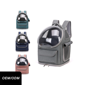 Foldable Pet Travel Bag with <b>Backpack</b> Design - Product Image 1