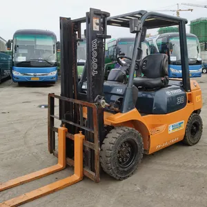 Used Construction Equipment TOYOTA Forklift, Second-hand TOYOTA 2.5 ton Forklift
