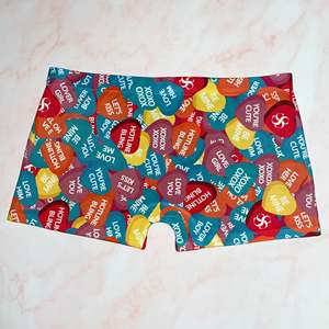 Wholesale White Sublimation Polyester Blank <strong>Ladies</strong> Boyshorts Women <strong>Boxers</strong> - Product Image 4