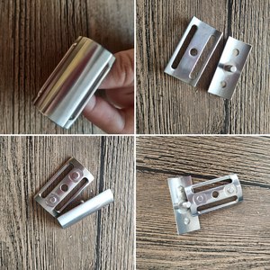 Dishi 316 CNC thép không gỉ đôi cạnh an toàn dao cạo de sắc nét hơn an toàn dao cạo đầu - Product Image 6