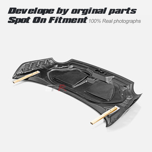 Nouveau capot ventilé en fibre de carbone 2007+ pour Fiat 595/500 Abarth EPA ATTK (EU 2008-2015 pré-lifting S3) - Product Image 4