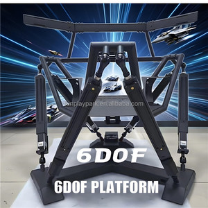 Simulateur de course VR intérieur hyper-réaliste 3DOF-6DOF de nouvelle génération pour l'<span class=keywords><strong>e</strong></span>-sport avec casque et support d'endurance de conduite - Product Image 5