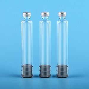 Individually Packed 3ml Sterile Glass Cartridge Water Resistant Aluminum Lid Rubber Seal Empty <b>Refill</b> Bottle for Beauty <b>Pen</b> - Product Image 4