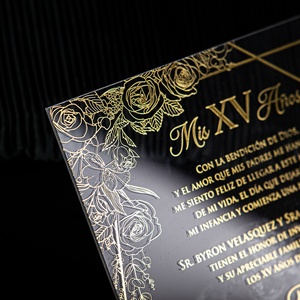 <span class=keywords><strong>Enveloppe</strong></span> floquée personnalisée de couleur <span class=keywords><strong>verte</strong></span> estampée à chaud carte d'invitation d'affaires cadeau avec enveloppes d'emballage de cartes transparentes - Product Image 5