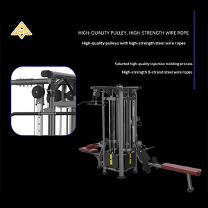 Máquina <span class=keywords><strong>de</strong></span> Entrenamiento <span class=keywords><strong>de</strong></span> Fuerza Multifuncional y Multi-Estación, Equipo <span class=keywords><strong>de</strong></span> Fitness Integral Comercial para Gimnasio y Uso Doméstico - Product Image 3