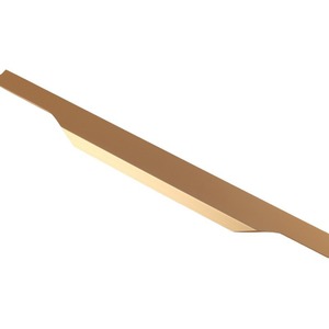 Pegangan Laci Datar dari Paduan Aluminium Modern, Gagang Pintu Lemari, 17mm, Tahan Lama, Mudah Dipasang - Product Image 3