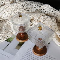 Offre Spéciale gobelet en verre rétro français avec un sens du luxe Style Antique Dessert bol yaourt crème glacée tasse