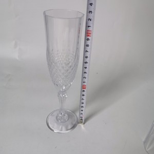 Copas de vino de plástico azul, Copas de champán de plástico reutilizable rosa para eventos de bodas - Product Image 5