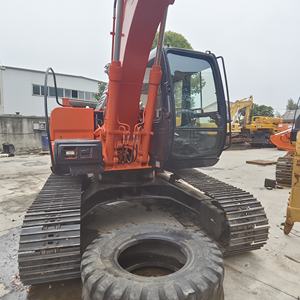 Pelleteuse sur chenilles Caterpillar Hitachi EX120 japonaise d'occasion de 12 tonnes avec moteur et engrenage de boîte de vitesses - Product Image 6