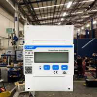 Compteur d'électricité de type piste triphasé de 380 volts, utilisant la méthode de communication RS485