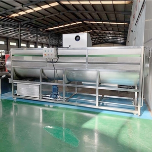 KLS Machine de nettoyage multifonctionnelle pour fruits et légumes-Nouveau modèle rotatif en spirale à <span class=keywords><strong>tambour</strong></span> Lavage efficace des carottes et des racines de pommes de terre - Product Image 2