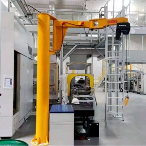 Cần Cẩu <span class=keywords><strong>Jib</strong></span> Xưởng Sản Xuất Từ 0.5 Đến 2 Tấn Với Cột Cố Định Cần Cẩu Xoay Không Gian Nhỏ Cần Cẩu Xoay Đơn - Product Image 6