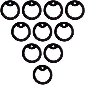 블랙 애완 동물 강아지 태그 소음기, ID 태그 고무, 실리콘 고무 태그 프로텍터 애완 동물 용품 - Product Image 5