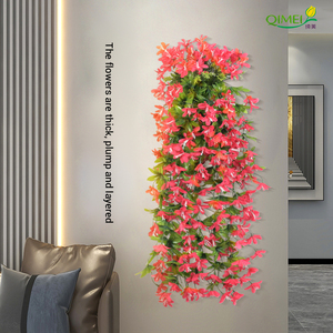 Vigne de Roses Grimpantes Artificielles en Soie à Suspendre pour Mur, Maison, Jardin, Couleurs <span class=keywords><strong>Rose</strong></span>, Rouge, Blanc, avec Lys, Volubilis, Pâquerette pour Décoration de Mariage, Vente en Gros - Product Image 5