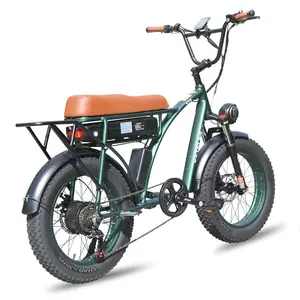 Vendita diretta in fabbrica KETELES KF8 Bafang Dual Motor 1000W E-Bike 23AH batteria al litio bicicletta elettrica Fat Tire bici elettrica