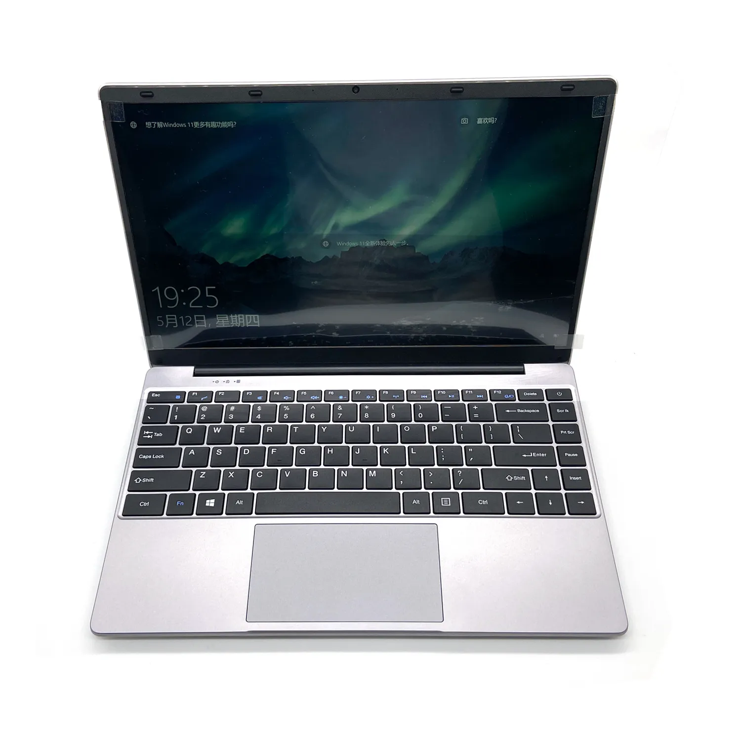 Kozh 2022 Nieuwe Beste Kosten Intel Celeron J4105 Processor 6Gb 64Gb Ssd 1080P Ips 180 Lay-platte Scharnier Ultra Dunne Laptop 14 Inch