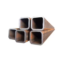 Tube rectangulaire en acier au carbone pour structure de serre, tube rectangulaire noir soudé, usage agricole