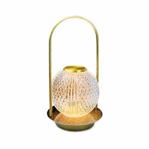 Lámpara de Mesa LED Flexible y Portátil YONGZE, Luz Nocturna Pequeña y Lujosa, Decoración de Dormitorio, Romántica, Regulable, Funciona con Batería - Product Image 2
