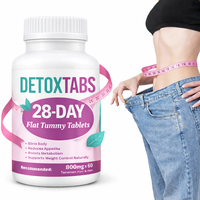 Comprimés Teatox 28 jours Comprimés pour un ventre plat OEM Herbes détoxifiantes Comprimés Fit Comprimés naturels minceur personnalisés pour le gros ventre