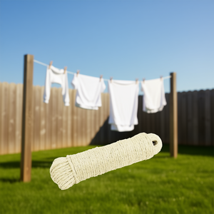 Paquete de 3 Cuerdas para Tender Ropa, Cuerda Natural para Secar Ropa al Aire Libre - Product Image 3