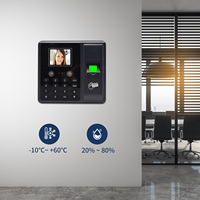 Horloge de pointage intelligente WIFI F160 avec empreintes digitales et mot de passe, gestion des présences, 100 000 enregistrements, 1 000 utilisateurs, fonction de réinitialisation