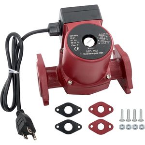 Pompe de circulation Rs15-55sf 115V 60Hz 1/12 CV en acier inoxydable pour eau chaude, remplacement pour Grundfos 59896773 - Product Image 1
