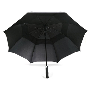 Paraguas de golf de dos niveles con abertura automática, promoción con ventilación y logotipo personalizado impreso - Product Image 4