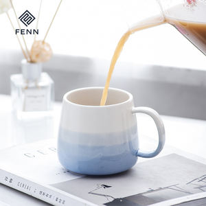 Tasses à thé en porcelaine personnalisées bleu <span class=keywords><strong>magique</strong></span> sublimation chaleur <span class=keywords><strong>photo</strong></span> couleur changeante bière tasses à café en céramique - Product Image 4
