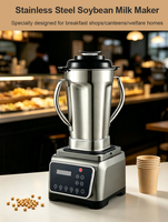 Commerciële fruitpers blender van roestvrij staal, heavy-duty mixer, sojamelkmachine, OEM op maat