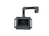 Boîtier de commande cantilever en alliage d'aluminium personnalisé pour fixation de moniteur industriel - Montage stable, fonctionnement précis, fiable