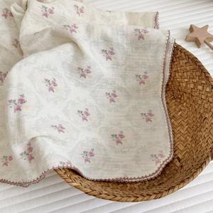 Manta de Muselina 100% Algodón, Suave y Ligera, Transpirable, para Bebés, Cuadrados de Muselina - Product Image 4