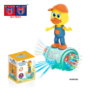 Muñeca Princesa de Juguete Barata, Hermosa Muñeca Bailarina con Luces de Colores, Música y Patito de Dibujos Animados Giratorio para Niñas - Product Image 2