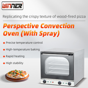 <span class=keywords><strong>Horno</strong></span> Eléctrico de Convección de Acero Inoxidable para Sobremesa con Funciones de Ahorro de Energía y Fácil Limpieza, Potencia de 2.6KW - Product Image 3