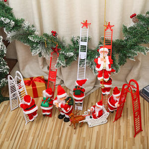 <span class=keywords><strong>Parachutisme</strong></span> électrique de Noël Vieil homme Parachute Décorations de Noël Décor de Noël saisonnier avec musique - Product Image 6