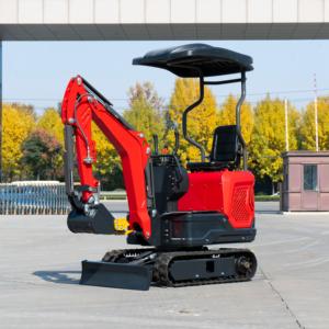 LIVRAISON GRATUITE - Mini-excavatrices compactes neuves de 1,2 tonne avec moteur EPA, vente en gros en Chine - Product Image 1