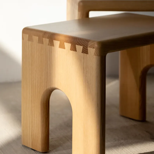 Taburete de inodoro de madera de diseño moderno duradero para cama de niños y taburete de paso de granja - Product Image 5