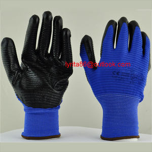 Guantes de nitrilo con revestimiento, 13g, <span class=keywords><strong>U3</strong></span>, poliéster - Product Image 3