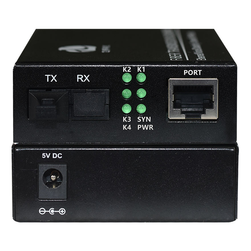 PCM Multiplexer 4 Ch FXO/FXS - Voice Fiber Mux by FCTEL