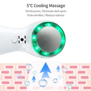 Equipo de Belleza para Lifting Facial de Uso Doméstico, Compresa Fría, Limpiador de Poros, Masajeador Facial, Martillo Frío Antiarrugas - Product Image 5